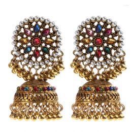 Dangle Earrings Bohemian Earring Traditional Jhumki Fringe Metal Dropship