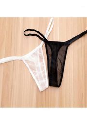 Women039s GStrings Sexy Women Plus Size Mesh LowRise Transparent Gstring Panties G String Micro Thong Knickers Smooth Briefs1237881