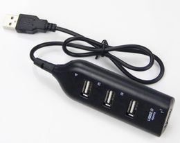 Retail4 Port USB 20 Hub Multi Outlet Power Strip Type F0889 W05 portable Suitable for notebook use6924077