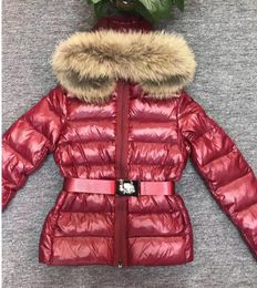 Raccoon fur down coat zipper luxury design Women down jacket hood coat keep warm Thick Parka Women 039s Down jacket XSXXL7198078