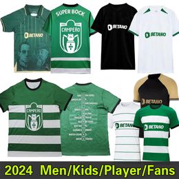 2024 2025 Sporting CP Soccer Jerseys Lisboa Winners' Cup Champion Special Edition kit 60th anniversary 23 24 25 Lisbon Home Away Third 4Th Football Shirts GYOKERES