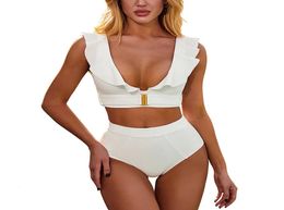 Women039s Swimming Suit 2021 Sexy Print Strap Bandage Swimsuit Push Up Bikinis Set Swimwear Women tankini biquini3422764