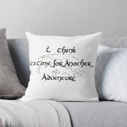Pillow Time For Another Adventure Throw Decorative Sofa S Christmas Covers Cover
