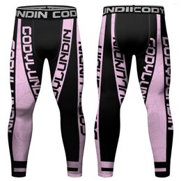 Men's Pants Cody Lundin Wholesale OEM High Quality Running Gym Compression Tights Custom Sublimation Print Sport Leggings For Men Adults