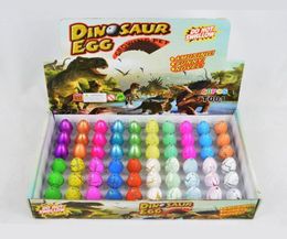 60pcs Inflatable Magic Hatching Dinosaur Eggs Add Water Growing Dino Eggs Child Kid Educational Toy Easter Interesting Gift DBC7578076