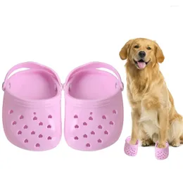 Dog Apparel 1 Pair 18 Inch Pet Shoes PU Outdoor Hiking Sandals Clothing Wearing