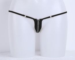 Women Micro Crotch Thongs Briefs Lingerie Underpants Stretchy Open Zipper GStrings Underwear Ladies Sexy Erotic Sex Panties Women9451216