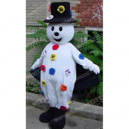 2024 Character Snowman Mascot Costumes Hallowen Stage Performance Activity Sales Promotion Christmas dress Costuming For Women Men