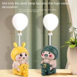 Table Lamps With Pencil Sharpener Lamp Eye Protection Power Saving Cartoon Desk USB Charging Reading