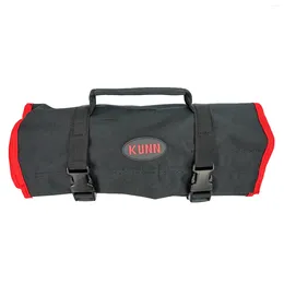 Shopping Bags KUNN Tool Roll Organiser Wrench & Screwdriver Pouch Heavy Duty 32 Pockets Up Bag Black/Red