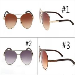 Sunglasses Lady Top Eyewear UV400 Women NEW Designer metal frame Sunglasses Women Sun Glasse UV400 3 Colours 10PCS Fast Ship Summer6094752