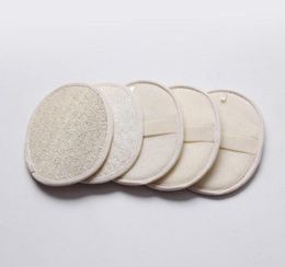 1318cm Oval shape natural loofah pad scrubber remove the dead skin bath shower face loofah sponge LX27791307429
