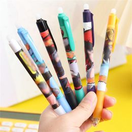 Cartoon Dog Press Neutral Pen Can Erase Blue Ink Student School Supplies Office Stationery Gift