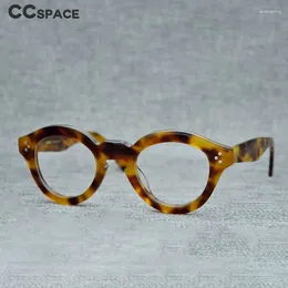 Sunglasses Frames 56233 Handmade Rivet Glasses Men Acetate High-Quality Frame Women Myopia Optical Prescription Eyeglasses