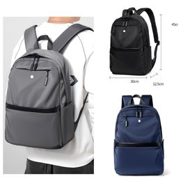 lul Men Backpack Nylon tudents Campus Outdoor Bags Men's lightweight backpack Business Backpack Large Capacity Computer Bag