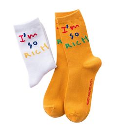 5 Pairs Unisex Socks Street Harajuku Skateboard Hip Hop Men Women Socks All Match Simple Funny English Words Tide Sock Meias Sox3160165