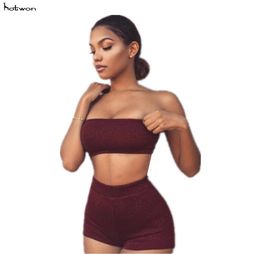 2020 Summer Party Sexy Women Fashion Bustier Bra Vest Crop Top Shorts Two Piece Set Casual bodysuit corset9042481