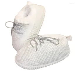 Women Socks Women's/Men Winter Cotton Shoes Cute Cartoon Animal Warm Home Plush Woman Male Foam Sneakers Bread Fat Slippers Size 36-44