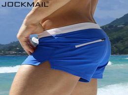 JOCKMAIL Swimwear Men Swimsuit Maillot Boy Swim Suits Boxer Shorts Swim Trunks Swimming Surf shorts4411932