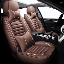 Car Seat Covers Leather For INFINITI ESQ FX35 EX25 JX35 G25 G35 G Coupe M25 M35 M45 Accessories Auto Goods