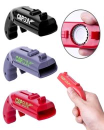 Openers Creative Can Spring Cap Catapult Launcher Gun Shape Bar Tool Drink Opening Shooter Beer Bottle Kitchen Gadget Set 2211081839706