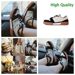 Dopamine Coloured Women's Shoes Instagram Spring Autumn Versatile Star White Thick Shoes black new trendy small summer size 36-40 2024 vintage new trendy