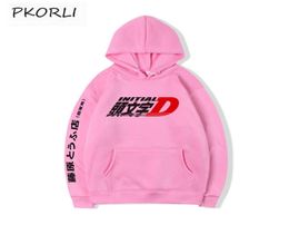 Hoodies Women JDM InitialJapanese Japan Anime Hoody Hoodie Unisex Takumi Sweatshirt Harajuku Pullover Streetwear Clothes x06102994829