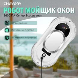 CHOVERY Robot Window Cleaner Cleaning Smart Home Vacuum CleanerRemote Control Glass Robots 240506