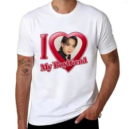 Men's Tank Tops Yeosang (Ateez) "I Love My Boyfriend" T-Shirt Tees Summer Men T Shirts