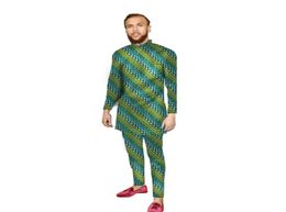 Fashion African Men Print Clothing Men TopsTrousers Sets Clothing Dance Festive Costume Africa Customized2654000