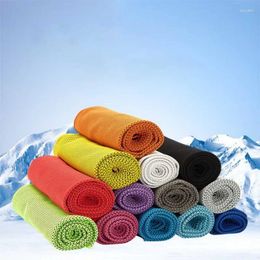 Towel Quick Drying Sweat Soft Cold Feeling Technology Fabric Breathable With Storage Box Home Sports Running Gym Club