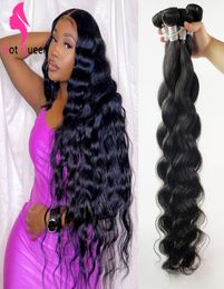 malaysian body wave hair weave bodywave 30inch 24 22 20 18 3 4 bundles Unprocessed Remy Human Hairs Extensions 3Pieces One Set6941063