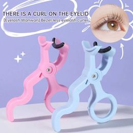 Eyelash Curler New eyelash curler long-lasting makeup accessory auxiliary tool detailed information eyelash natural curling cosmetic clip makeup tool Q240517