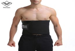 Wechery Neoprene Waist Traimmer Slimming Belt Belly Men Body Shaper Abdomen Tummy Shaperwear Waist Trainer Cincher Slim Girdle7985117