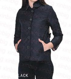 Women button Jacket Winter Autumn fashion cotton Slim British Style Plaid Quilting Coat4623507