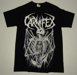 Men039s TShirts Carnifex 2014 NA Summer Tour Riddick TShirt Black Size S California Deathcore4534971