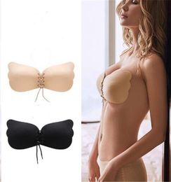 Women Butterfly Push Up Bra Intimates Accessories Invisible Silicone Stick On Self Adhesive Backless Strapless Lingerie Bra4636431