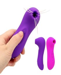 IKOKY Sex Oral Licking Nipple Sucking Clit Sucker Vibrator Blowjob Tongue Vibrating Clitoris Vagina Stimulator CY2005203516223