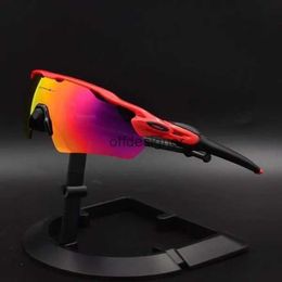 Luxury Oaklies Sunglasses Mens Sun glasses Cycle Sports Sunglasses Designer Womens Riding Outdoor Cycling Polarised MTB Bike Goggles J6R8# a8541 TABB AWRO