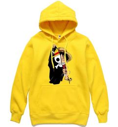 FashionOne Piece Luffy Hoodies Men Casual Homme Fleece Pullover Japanese Anime Printed Male Streetwear Clothing Autumn Winter Top5582902
