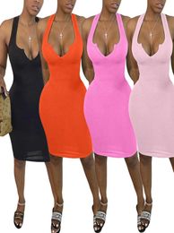 SXXL women designer dresses sexy deep V womes vest dress ladies casual dresses plus size women clothing selling4374793