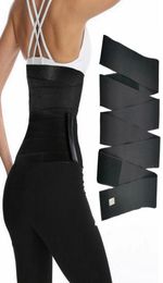 Women039s Shapers Laamei Waist Trainer Corset Belly Tummy Wrap Fajas Slim Belt Control Body Shaper Modeling Bandage Strap Cinch5141833147