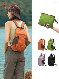 School Bags Fouvor Womens Casual Solid Shoulders Bag 2024 Waterproof Lightweight Backpack Fashion Outdoor Sports Female Schoolbags 3037-06