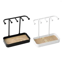 Jewelry Pouches Organizer Display Stand Holder For Cufflinks Rings Bracelets