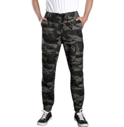 Men039s Sports Pant Camouflage Harem Pants Street Style Casual Trousers Men Camou Elastic Waist Joggers Running Daily Sweatpant9768762