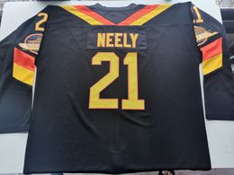Hockey jerseys Physical photos 1978-1985 CAM NEELY black Men Youth Women High School Size S-6XL or any name and number jersey