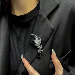 Brooches Cool Wind Dark Bat Chest Pin Fixed Sweater Accessories Wear