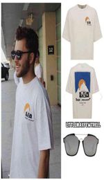 Brand designer men t shirt Racing Classic Sunset Print 11 Short Sleeve Tshirt Black White Sxl3832626