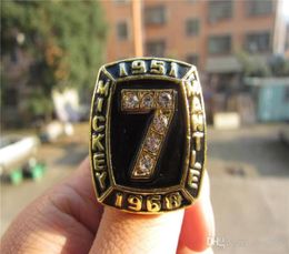 Hall Of Fame Baseball Football Team s Ring With wooden box set souvenir Fan Men Gift 20205719556