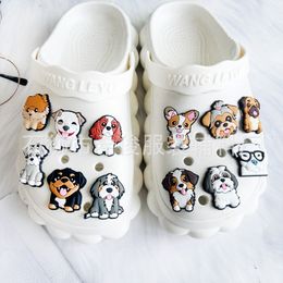 11colors girls pets Anime charms wholesale childhood memories game funny gift cartoon charms shoe accessories pvc decoration buckle soft rubber clog charms